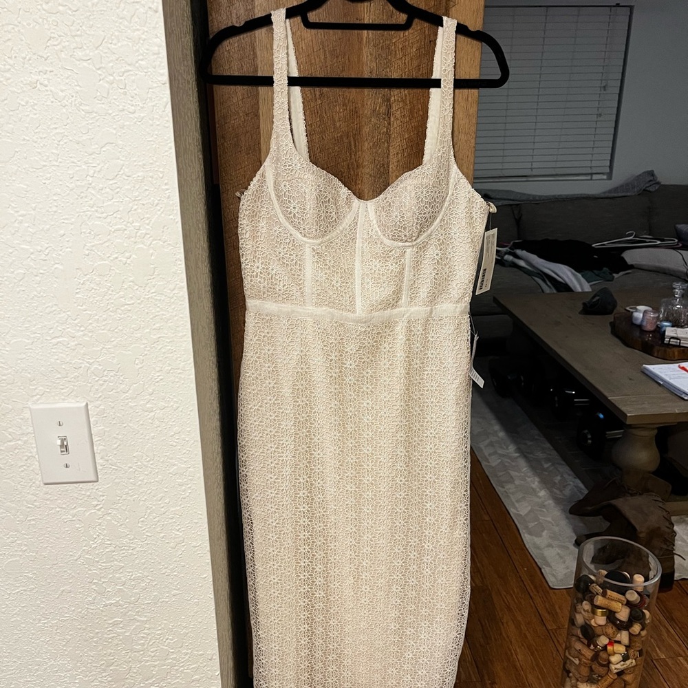Jenny Yoo Little White Dress- Kiernan